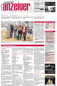 Titelseite Anzeiger Kirchberg